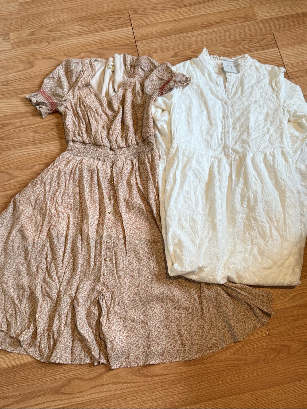 Cottagecore Dress Set of 2 Size Small NWT